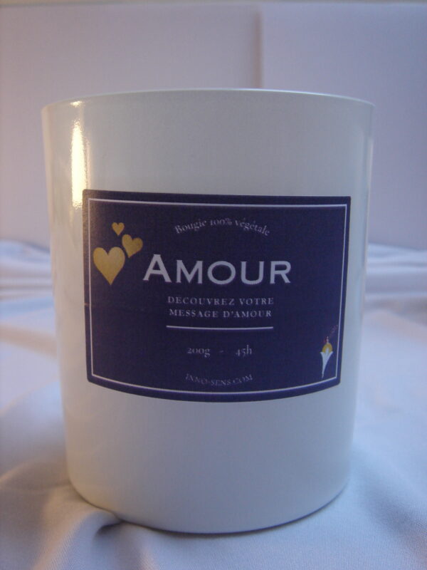 Bougie Amour parfum Jasmin – Image 2